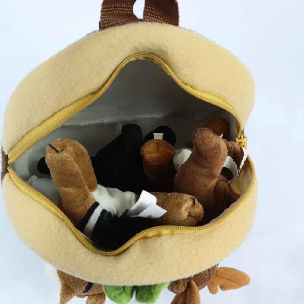 Unipak Forest Animal Plush Backpack 11